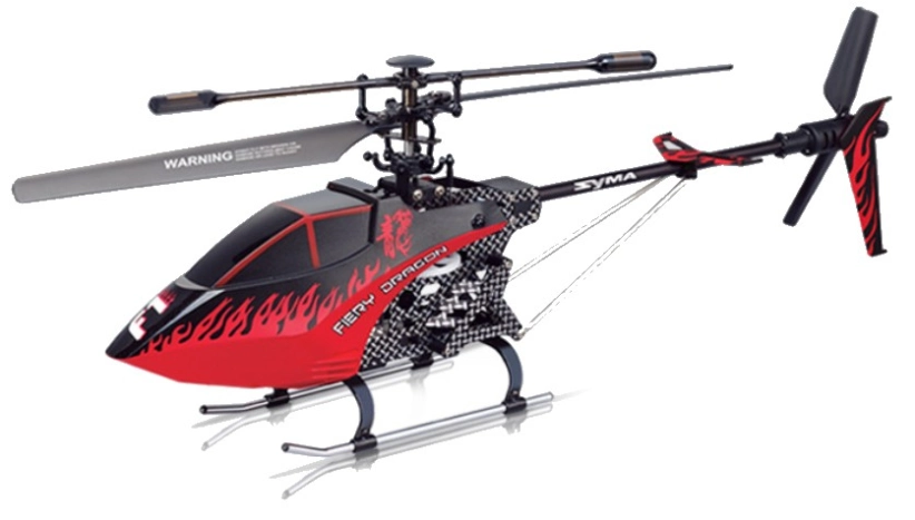 RC vrtuľník Syma F1, červená