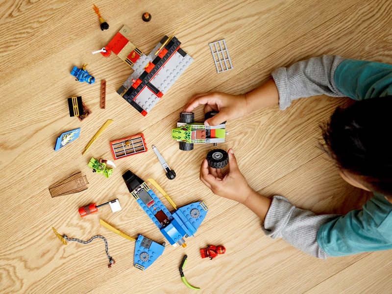 LEGO Ninjago – Bitka s búrkovým štítom