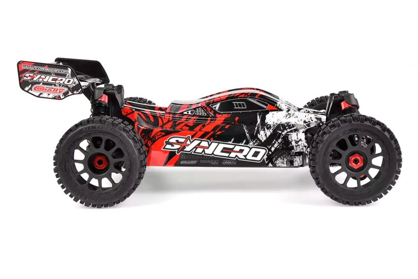 RC auto SYNCRO – BUGGY 2WD 3-4S – RTR, červená