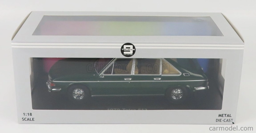 Triple9 Tatra 613 1979 1:18 Tmavě Zelená | RCprofi.cz