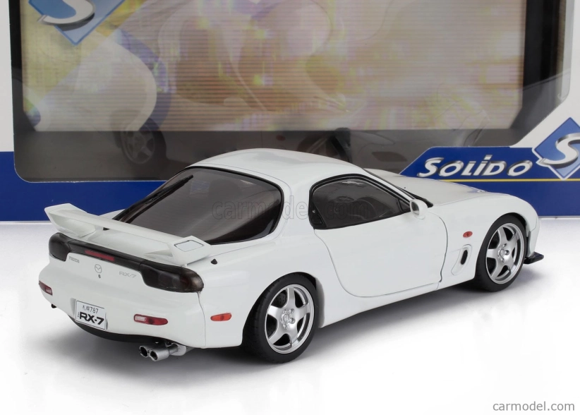 Solido Mazda Rx-7 (fd3rs) 1999 1:18 Čistě Bílá