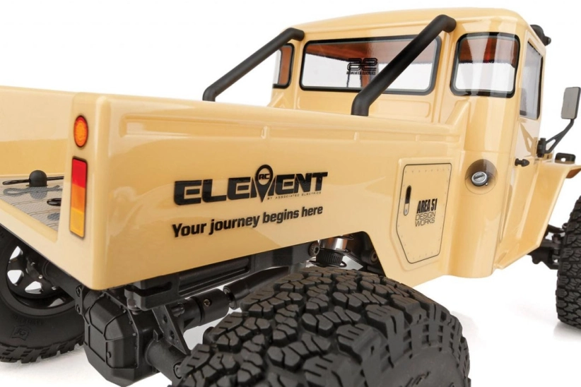 Element Enduro Trail Truck, Zuul Tan RTR, piesková farba (12.8 - 325mm)