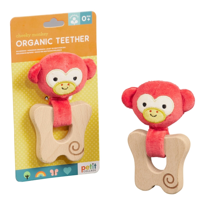 Petit Collage Bitey monkey