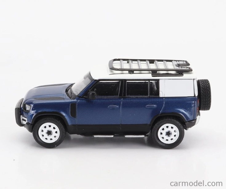 Tarmac Land rover New Defender 110 2020 1:64 Modrá Bílá