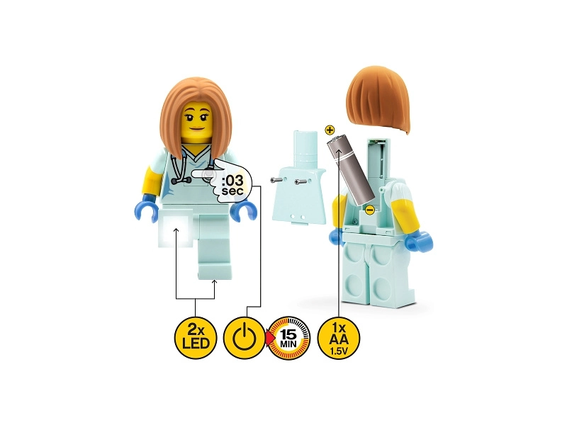 LEGO baterka – Ikonická zdravotná sestra