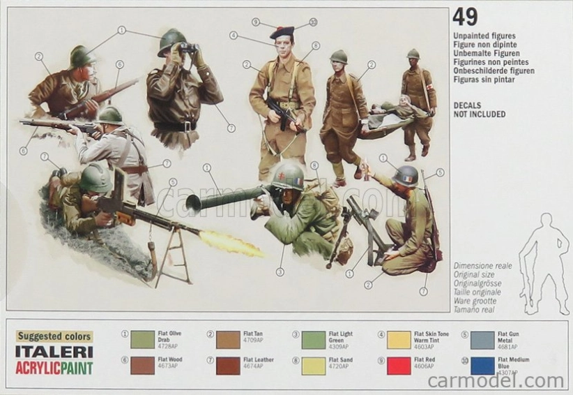 Italeri Figures Soldati - Soldiers 1:72 /