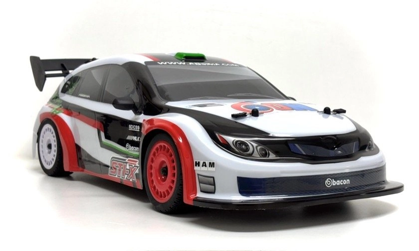 Absima On Road STi-X 1:10 4WD RTR + zdarma batéria NiMH 7,2 V 2000 mAh