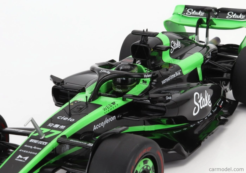 Solido Sauber F1 C44 Team Stake Kick N 77 Japan Gp 2024 Valtteri Bottas 1:18 Zelená Černá
