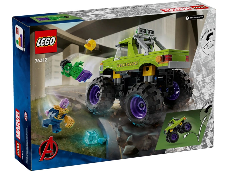 LEGO Marvel - Hulkovo nákladné auto vs. Thanos