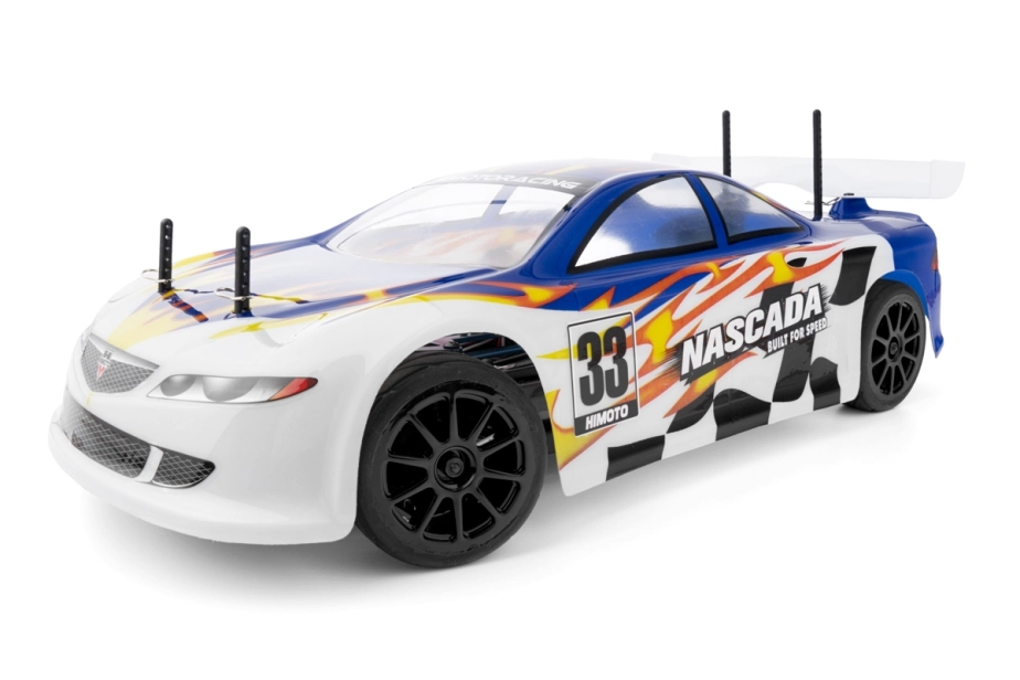HiMOTO 1:10 Onroad NASCADA 2,4 GHz RTR set, modrá