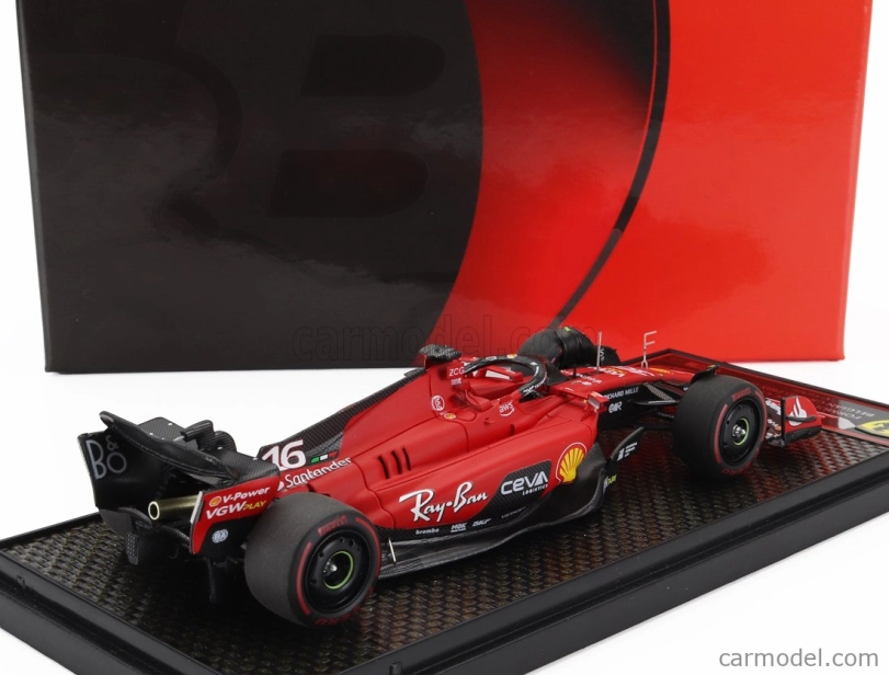 Bbr-models Ferrari F1 Sf-23 Team Scuderia Ferrari N 16 3rd Belgium Gp 2023 Charles Leclerc 1:43 Červená čierna