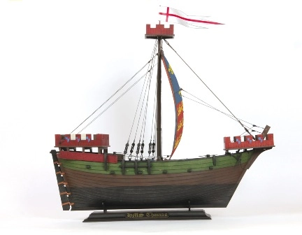 Zvezda Boat Thomas - English Medieval Ship 1:72 /