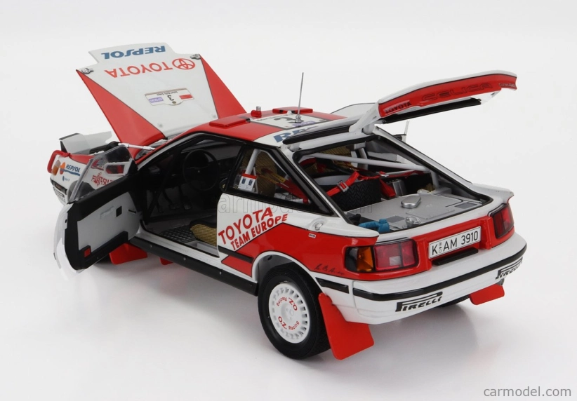 Kyosho Toyota Celica Gt-four St165 (night Version) N 3 1:18, bíločervená