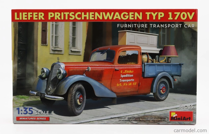 Miniart Mercedes benz typ 170v Liefer Pritschenwagen 1935 1:35 /
