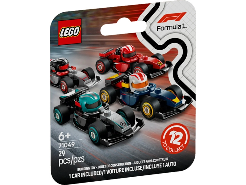 LEGO71049 LEGO Minifigurky - Sběratelská závodní auta F1®