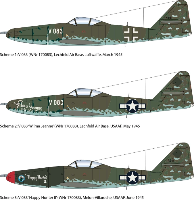 Plastic ModelKit letadlo 03749 - Messerschmitt Me262A-1a/U4 (1:32)