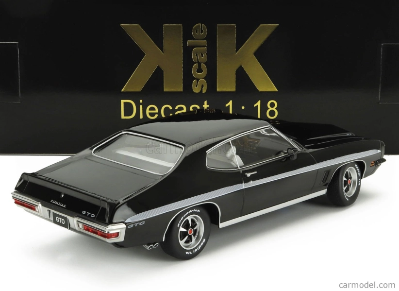 Kk-scale Pontiac Gto Lemans Ram Air Coupe 1972 1:18 Black