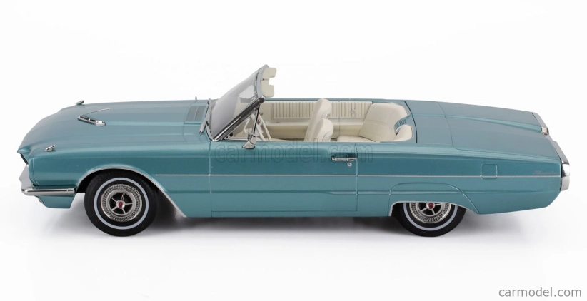 Kk-scale Ford usa Thunderbird Cabriolet Open 1966 1:18 Light Blue