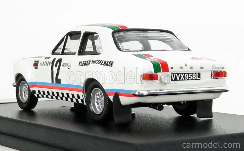 Trofeu Ford england Escort 1600 Rs Mki (night Version) N 12 Rally Montecarlo 1973 C.sclater - J.davenport 1:43 Bílá Černá