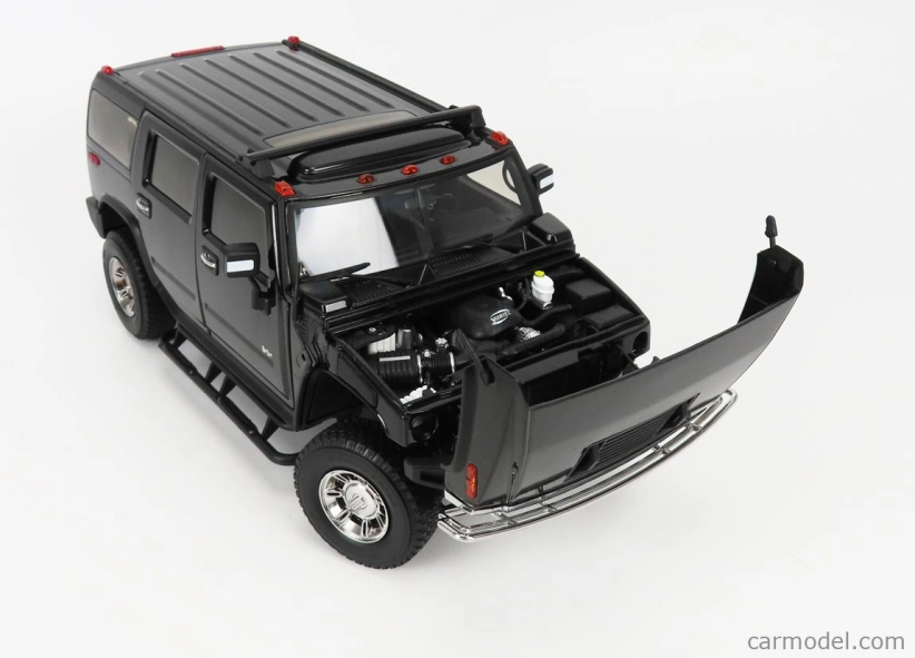 Highway61 Hummer H2 Police 2006- Ncis 1:18 Tmavě Šedá