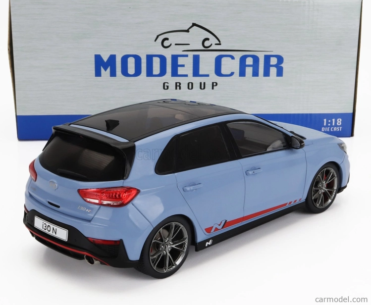 Mcg Hyundai I30n 2022 1:18 Světle Modrá