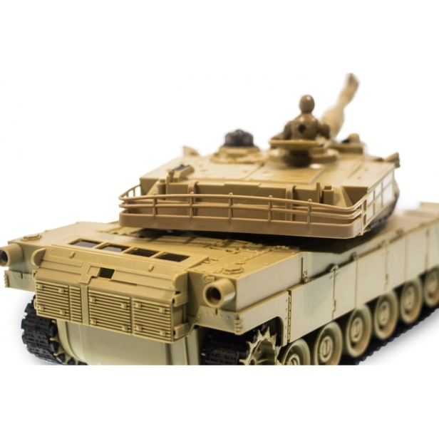 RC bojový tank bitka