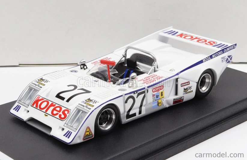 Trofeu Chevron B31 Bdg Team Kores Racing N 27 24h Le Mans 1978 T.charnell - R.smith - F.alliot - R.jones 1:43 Biela