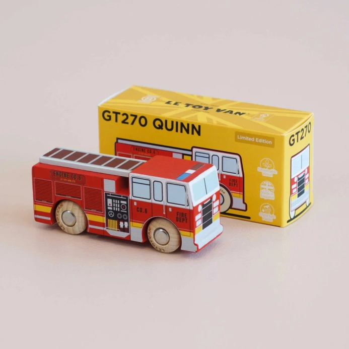 Le Toy Van Dřevěné hasičské auto Quinn
