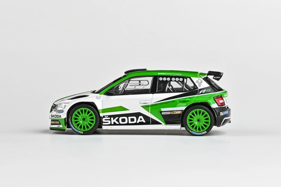 Abrex Škoda Fabia III R5 (2015) 1:43 - Škoda Motorsport Design 2017