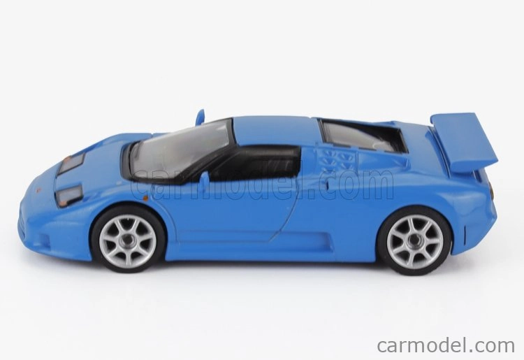 Mini-gt Bugatti Eb110 Super Sport 1995 1:64 Modrá