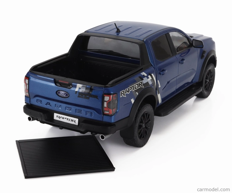 Mcg Ford usa Ranger Raptor Pick-up Double Cabine 2023 1:18 Blue