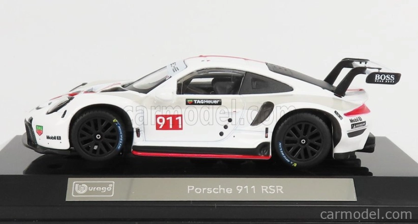 Bburago Porsche 911 991 Rsr N 911 Coupe 2019 1:43 Bílá
