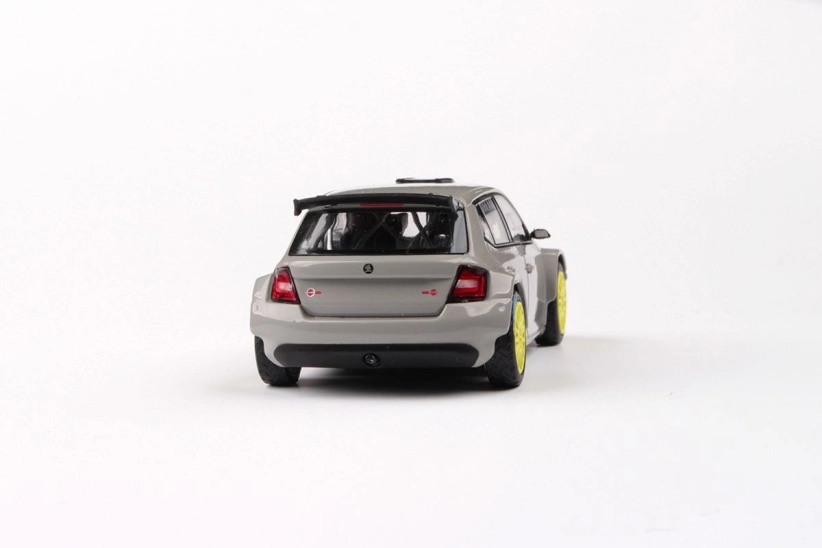 Abrex Škoda Fabia III R5 (2015) 1:43 - Šedá Steel Uni