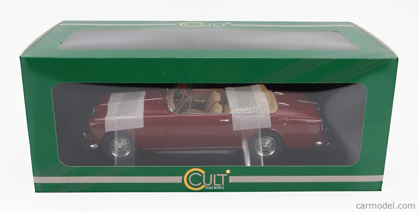 Modely Alvis Te21 Dhc Cabriolet Open 1963 1:18 Červená