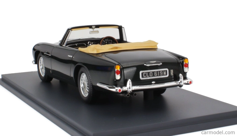 Schuco Aston martin Db5 Volante Cabriolet Open 1964 1:18 Grey Met