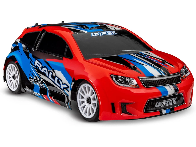 RC auto Traxxas Rally 1:18 4WD RTR, červená