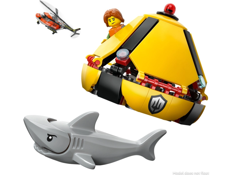 LEGO City - Helikoptéra pobrežnej hliadky