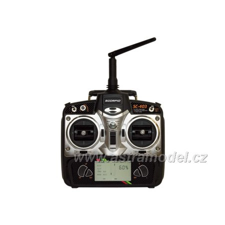 RC vrtulník Scorpio 1v30 Mód 1-4