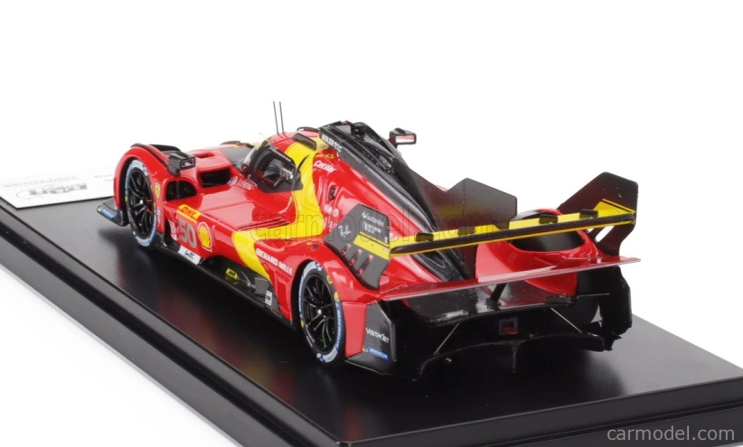 Bbr-models Ferrari 499p 3.0l Turbo V6 Team Ferrari Af Corse N 50 3. 1000 míľ Sebring 2023 Antonio Fuoco - Miguel Molina - Nicklas Nielsen 1:43 Červená Žltá Čierna