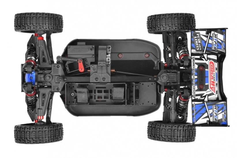 SPARK XB-6 – BUGGY 4WD – ROLLER šasi – bez elektroniky, modrá