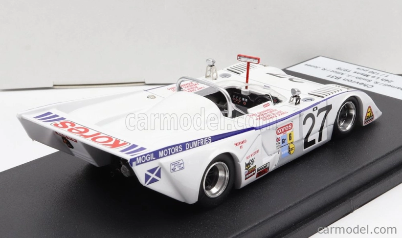 Trofeu Chevron B31 Bdg Team Kores Racing N 27 24h Le Mans 1978 T.charnell - R.smith - F.alliot - R.jones 1:43 Biela