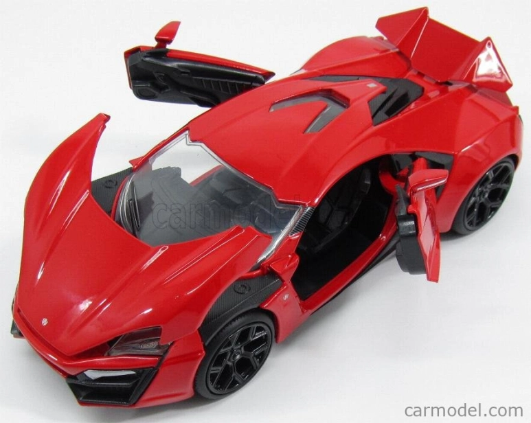 Jada Lykan Dom's Hypersport - Fast & Furious 7 2015 1:24 Červená
