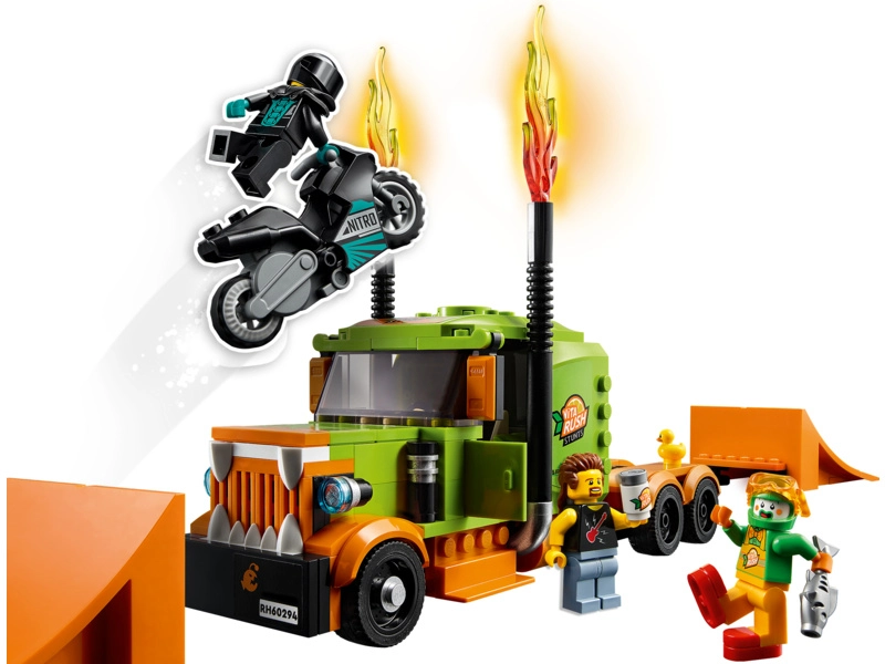 LEGO City - Kaskadérske auto