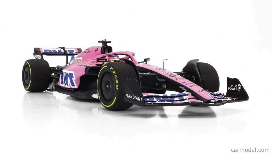 Minichamps Renault F1 A522 Team Alpine Bwt N 14 Bahrain Gp 2022 Fernando Alonso 1:18 Ružová