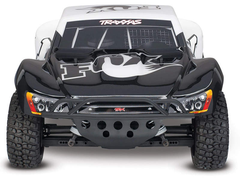 RC auto Traxxas Slash 1:10 VXL 4WD TQi, Fox, černobílá