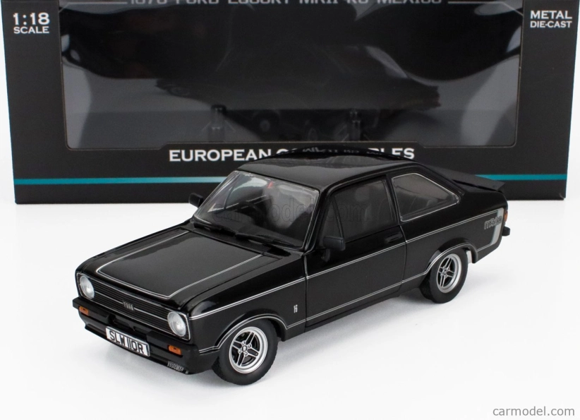 Sun-star Ford england Escort Mkii Rs Mexico Rhd 1976 1:18 Nera