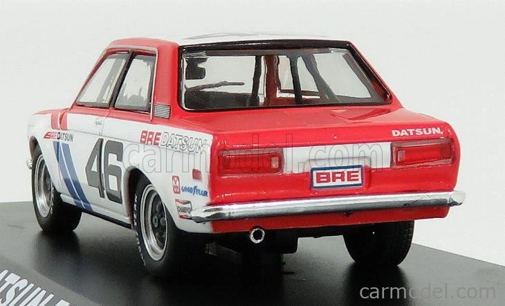 Greenlight Datsun 510 Brock Racing N 46 Tokyo Torque 1971 1:43 červená biela