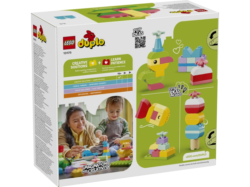 LEGO DUPLO - Barevný kreativní box s kostkami
