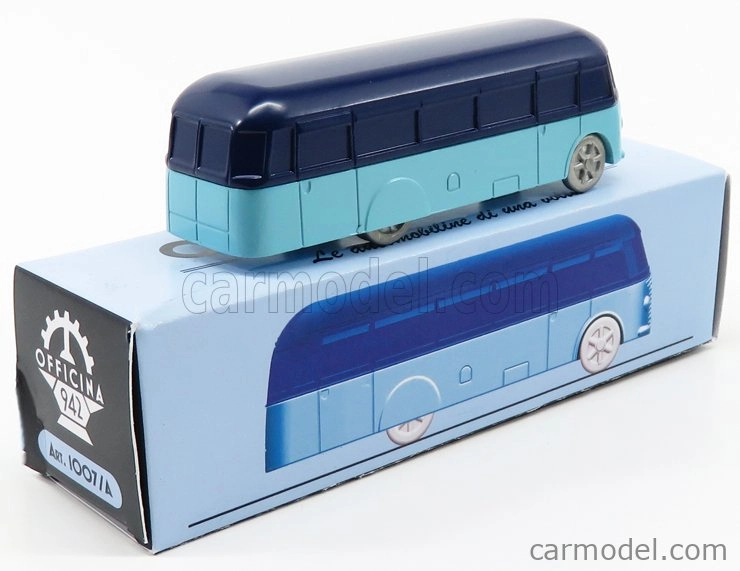 Officina-942 Fiat 626 Rnl Bus 1939 1:76 svetlomodrá modrá