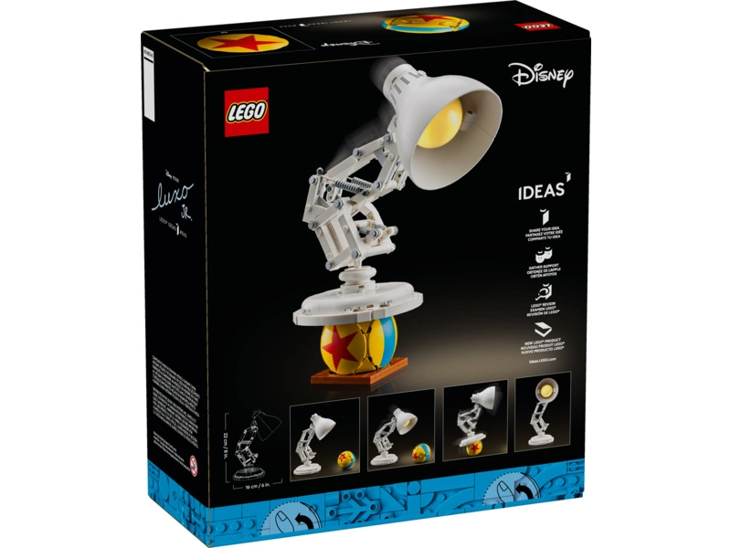 LEGO nápady - Disney Pixar Luxo Jr.